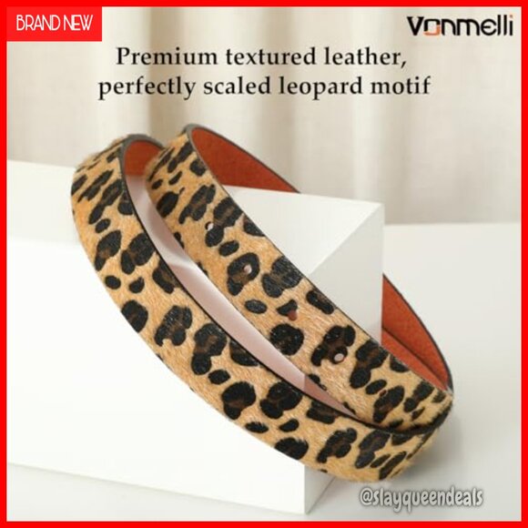 3 Pack Women's Faux Leather Belts Gold Buckle for Jeans Dresses - Picture 6 of 7